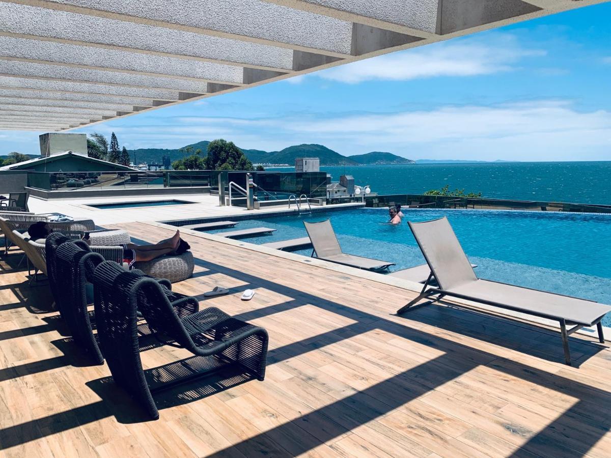 Bela Cobertura Com Vista Para O Mar Florianópolis Exterior foto